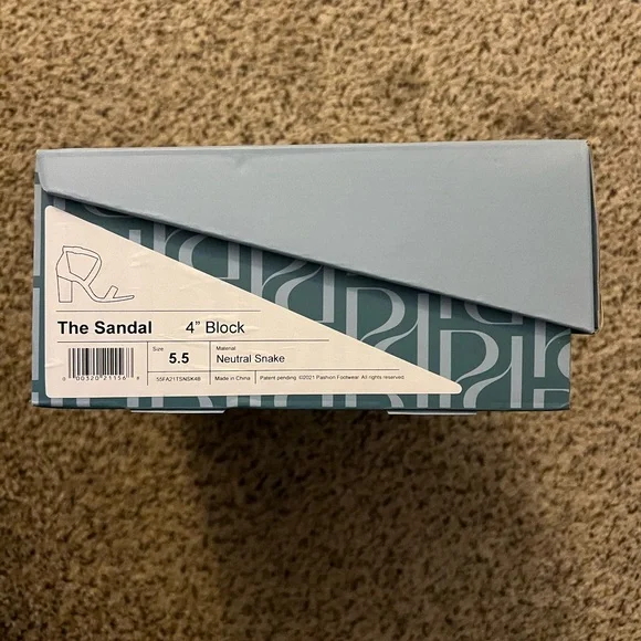 Snake Print Pashion convertible heels - Picture 8 of 8